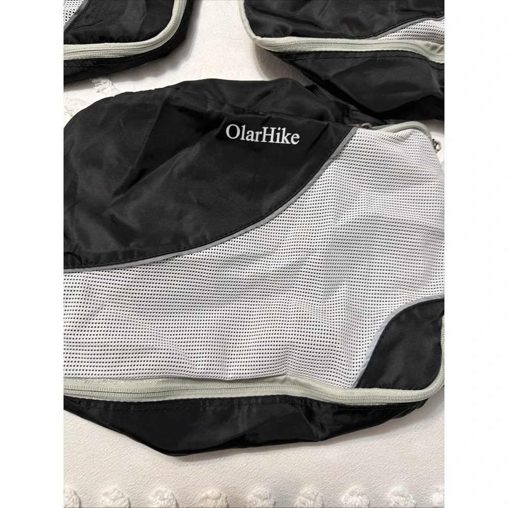 OlarHike Packing Cubes Lot Of 6 Clothing Travel Organizer Compression Luggage